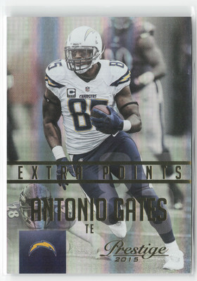 2015 Panini Prestige - Antonio Gates #178 Gold Foil Extra Points