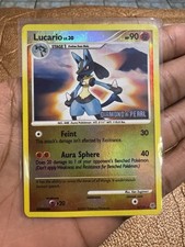 💥 Lucario LV. 30 6/130 Diamond & Pearl Reverse Holo Stamped Pokemon TCG NM on eBay