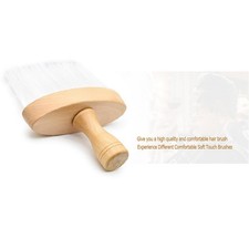 Hair Cleaning Brush Wooden Handle Hair Brush Nylon Brush Hair Sweeping Brush