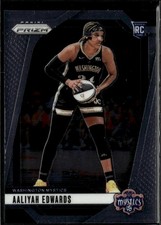 2024 Panini Prizm WNBA Aaliyah Edwards #70 RC | Washington Mystics
