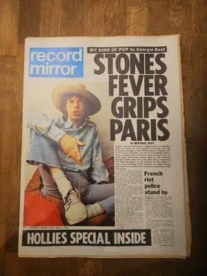 Record Mirror Newspaper September 26th 1970 Mick Jagger Rolling Stones Cover