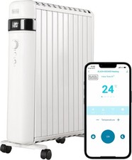 1.5KW Smart Digital Oil Free Radiator, 3 Heat Settings, Adjustable Thermostat, 2