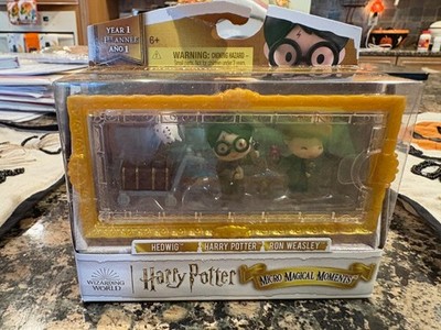 WIZARDING WORLD Harry Potter Micro Magical Moments Ron, Hedwig, Harry Potter NEW