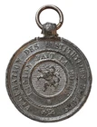 1882 Belgium Teachers Congress Medal Arlon Union Fait La Force Aluminum 28mm