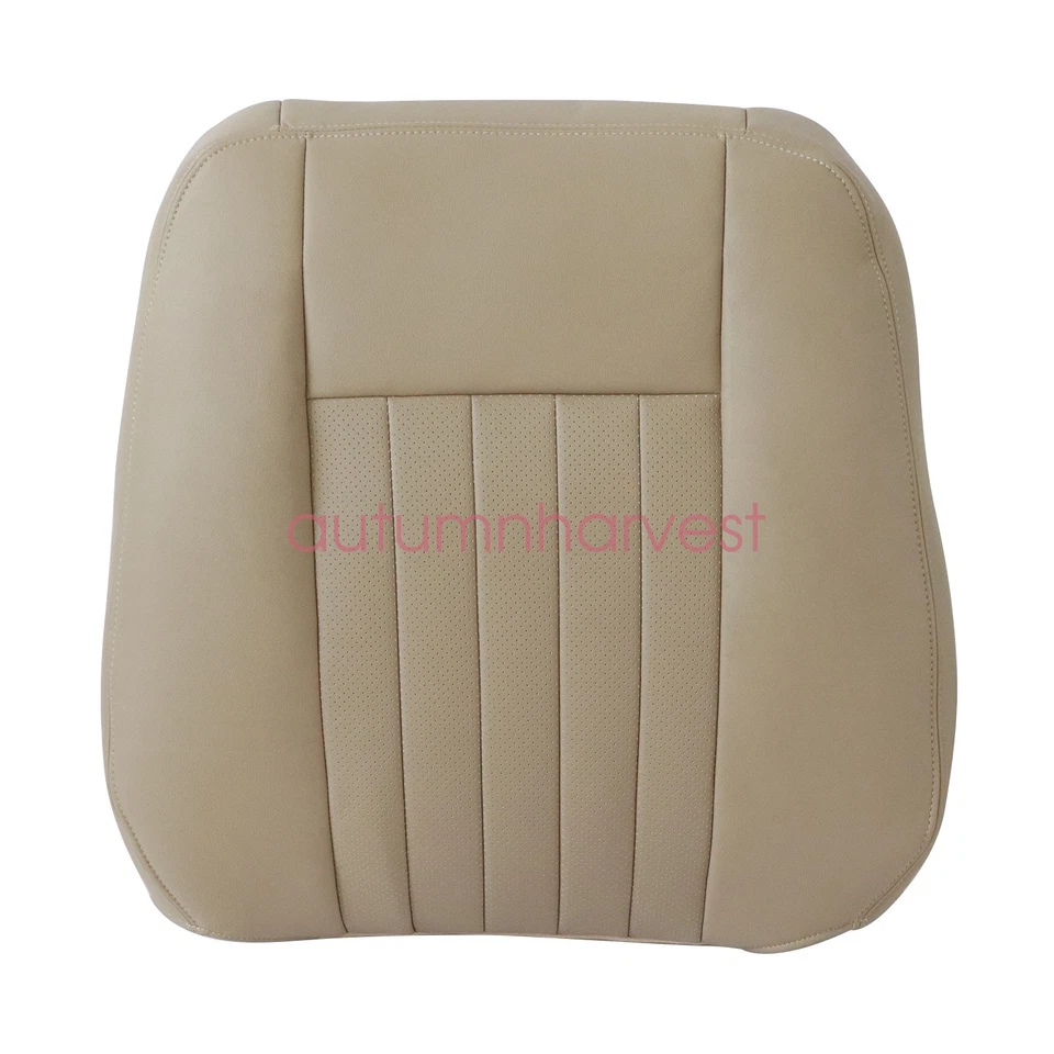 Cubierta de asiento de cuero tostado para Lincoln Navigator 2003-06 ambos lados superior/inferior Foto 3 de 4
