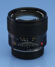 Leica SUMMICRON-R 90mm Focal f/2 Camera Lenses for sale - eBay