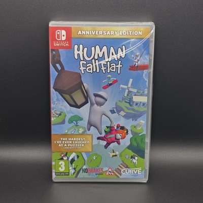 Human: Fall Flat - Anniversary Edition - Nintendo Switch - UK PAL - Brandneu 