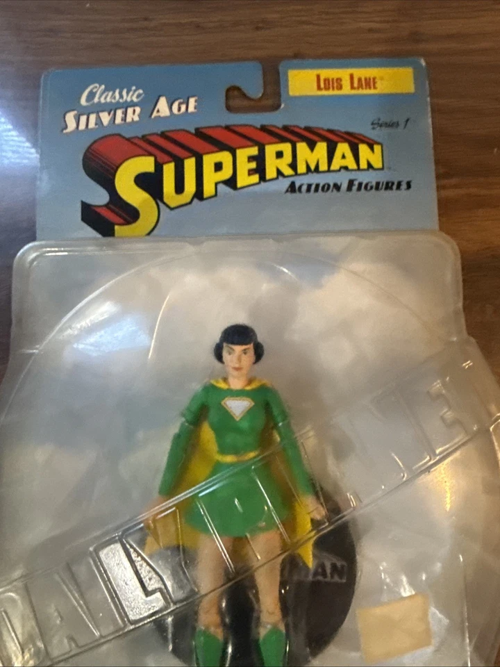 Boneco DC Direct Classic Era de Prata Série 1 Superman Lois Lane 2006 Novo - Leia - Imagem 2 de 4