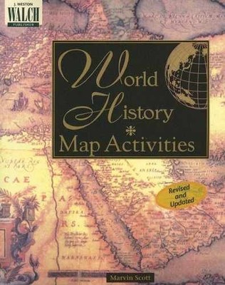 World History Map Activities (World - Paperback, by Marvin Scott - Very Good t