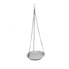 Birds Feeder and Birdbath Bowl Garden Plate Hanging Tray Outdoor Bath Tray