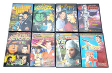 Classic TV Series DVD Lot of 8 Sci-Fi/Western/Fantasy/Spy/Comedy/Cult Classics