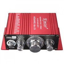 Mini Hi-Fi Audio Mini Amplifier Support DVD CD MP3 Input for Car Motorcycle Home