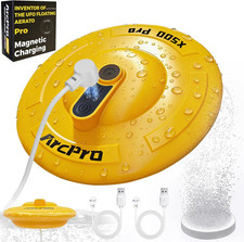 Floating  Rechargeable Bait Bucket Aerator, IPX7 Waterproof with Magnetic Charg