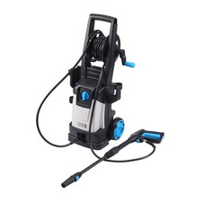 2000W Electric High Pressure Washer 150 Bar, Long Handle With Hose Reel, wheels
