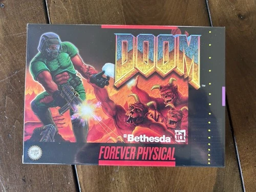 Limited Run DOOM For SNES (Enhanced Frame Rate, Rumble, More Levels)