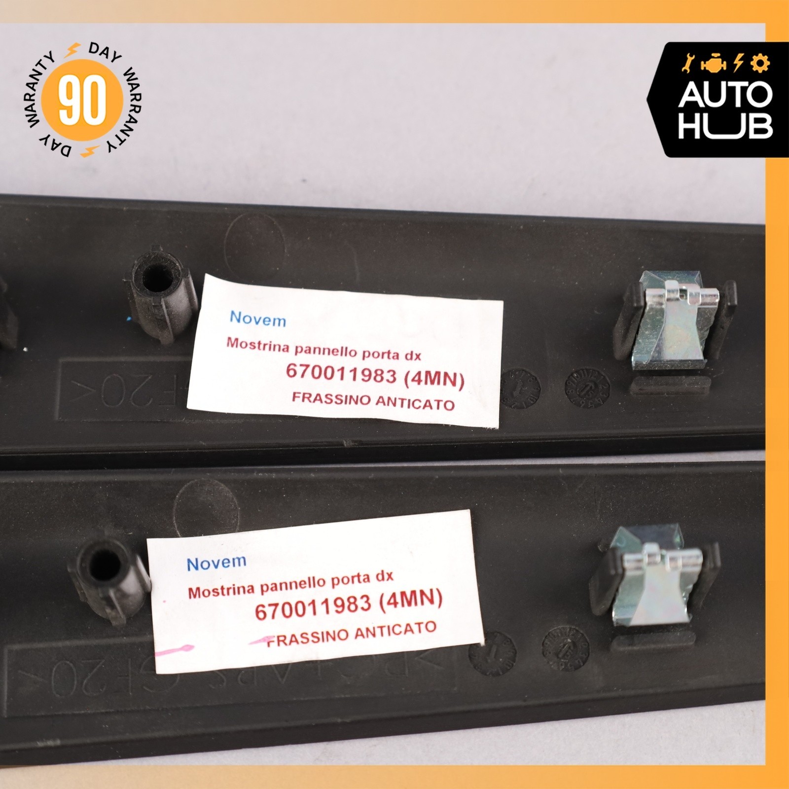 Maserati Quattroporte M156 SQ4 Front & Rear Door Panel Trim Wood Set Of 4 OEM