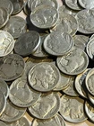 40 Partial Date Buffalo Nickels Lot Mixed Years & Mints, All Identifiable A7-20