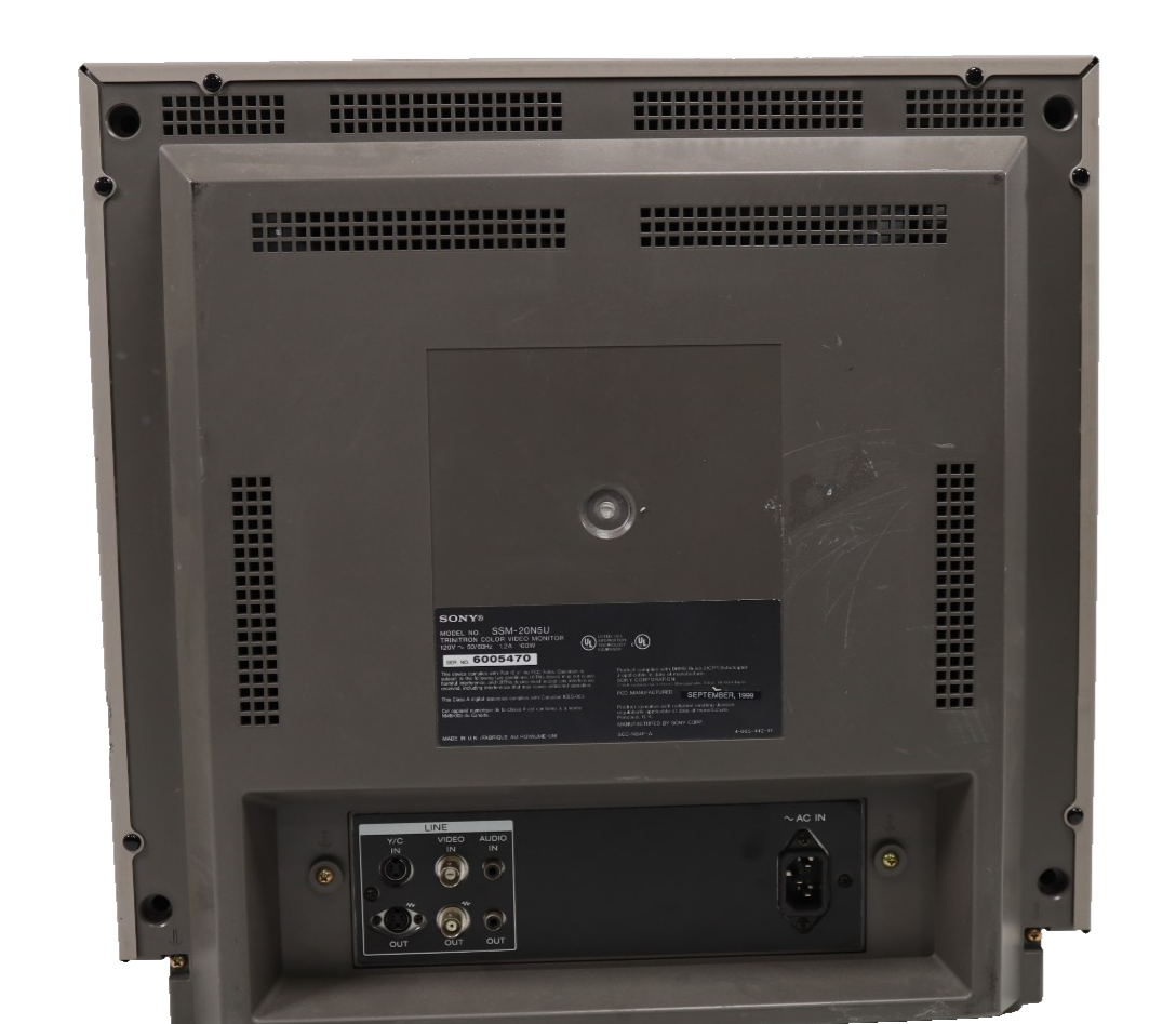 SONY Trinitron PVM-14N5U 14” Color Video CRT Retro Gaming Monitor