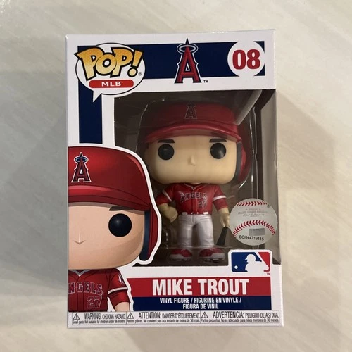 New Funko Pop MLB Los Angeles Angels #08 Mike Trout Vinyl Figure