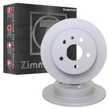 2 dischi freno Zimmermann Coat Z Ø278 mm anteriori adatti per VW T2 1.6 1.7