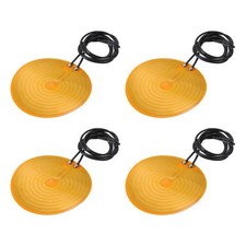 4pcs Heater Film Heating Plate 8W 5V Polyimide Adhesive Heat Pad 50mm Dia