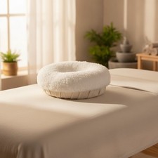 Massage Table Fleece Face Cover - 100 Soft Polyester for Client Comfort