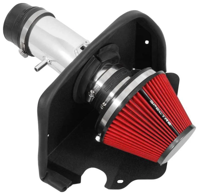 Spectre Fits 09-17 Nissan Maxima V6-3.5L F/I Air Intake Kit - Polished w/Red Fil - Image 2 of 4