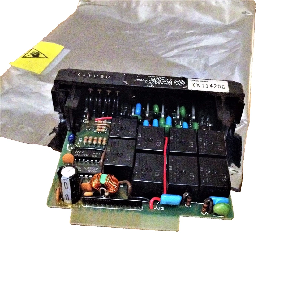 GENERAL ELECTRIC IC610MDL180A RELAY OUTPUT MODULE - Image 2 of 3