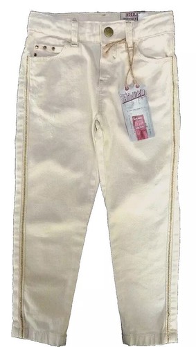 Pantaloni ZARA Ragazze Strai Tessuti SOTTILI Skinny 2-10 y £20 - Foto 17 di 34