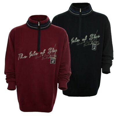 Kitaro Pullover Troyer Herren Langarm Baumwolle Maritime Classics
