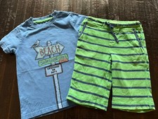 Mini Boden Boys Set Top Size 4 5 Shorts Size 4