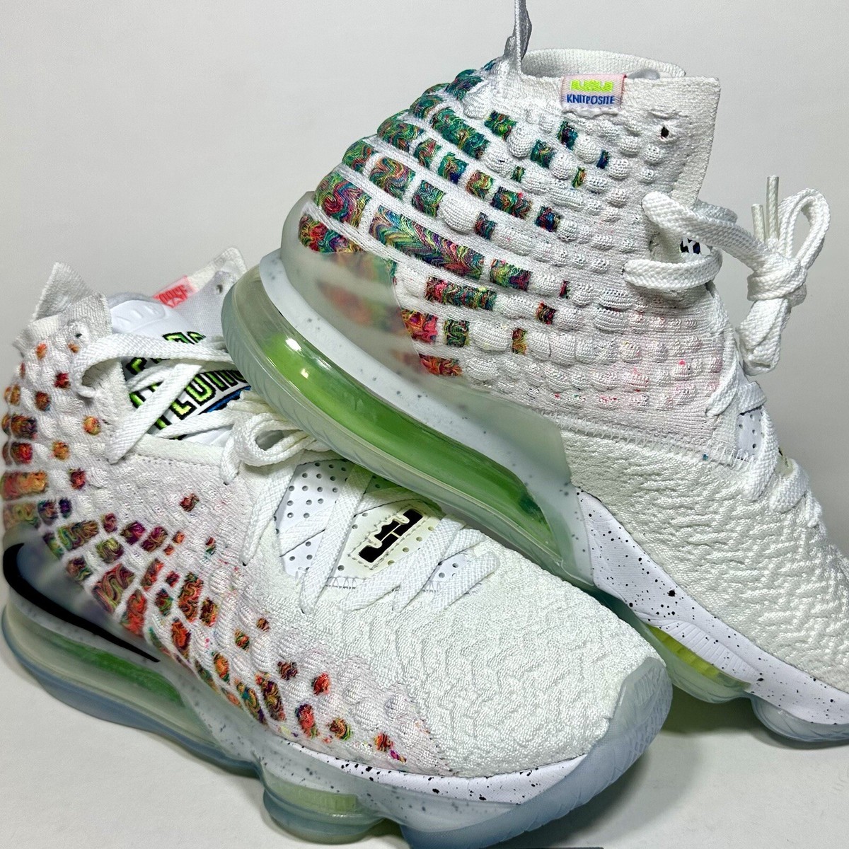 Nike LeBron 17 XVII Air Command Force Wht Blk Multi 2020