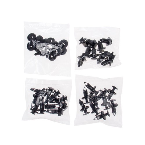 40Pcs Car Push Rivets Fastener Liner Retainer Pin Bumper Clips For GM Chevy Ford - Foto 9 di 12