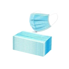 50 Disposable Non-Medical 3 PLY Filter Protective Face Masks