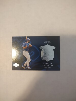 2004 Upper Deck Twenty-Five Salute #S9 Carlos Delgado Blue Jays (PWE)