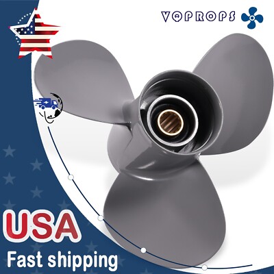Boat Propeller 11 1/8 x 13 For Honda Engine BF 35-60HP 13 Spline 59130-ZV5-013AH