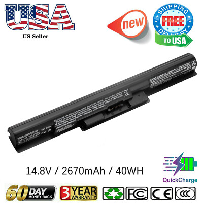New BPS35 Battery for Sony VAIO 14E 15E Series VGP-BPS35A SVF142C29M SVF152C29M