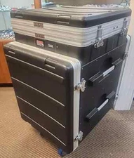 Gator GRC-10X12 PU 10U Top / 12U Front Console Audio Rack