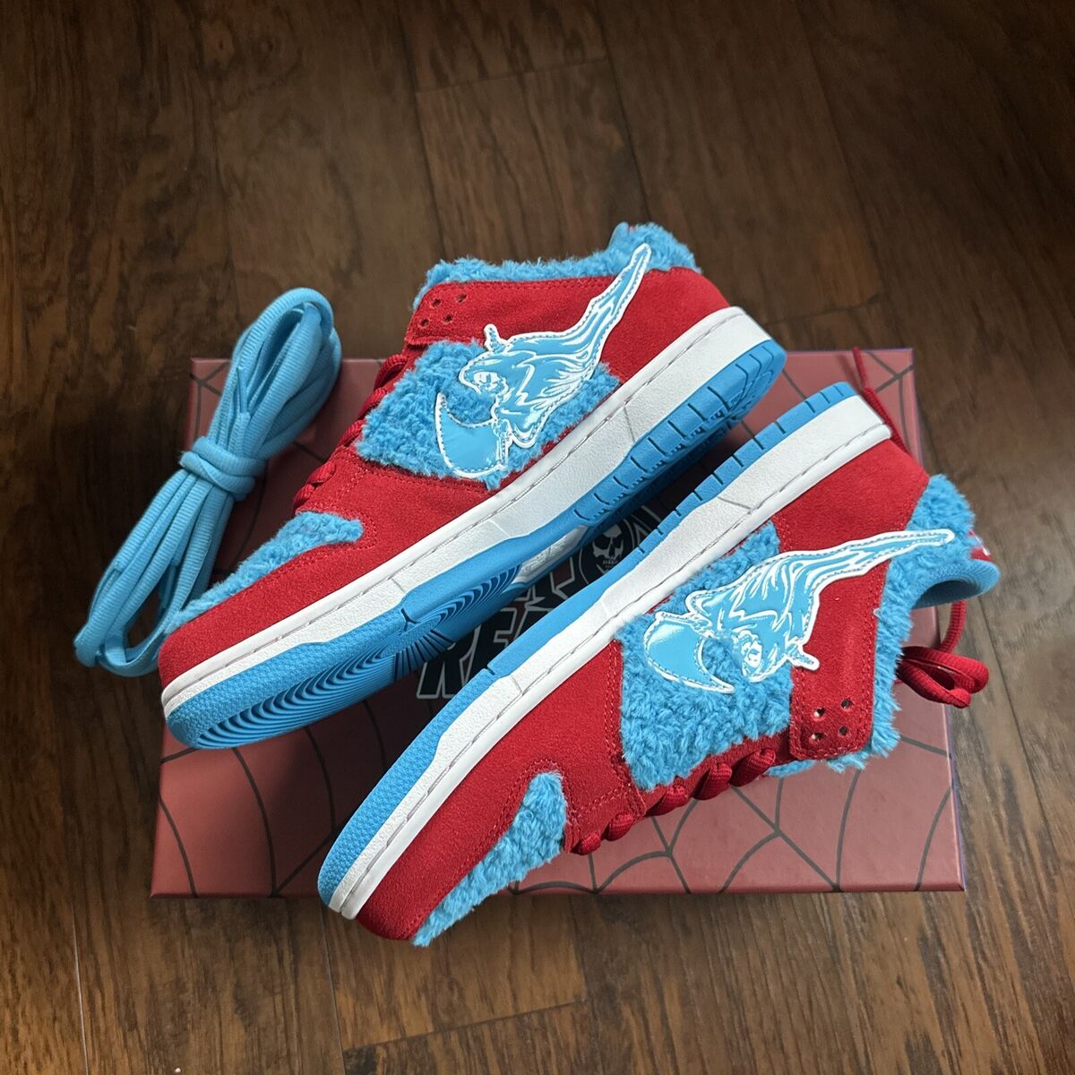 Soleboy Air Reaper Spiderman Spider-man Dunk Low Red Blue Soleboy Air Reaper Spiderman Spider-man Dunk Low Red Blue
