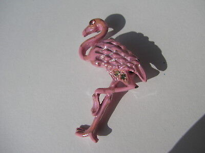 Vintage Flamingo Pin Brooch