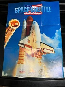 SPACE SHUTTLE PROJECT NES Nintendo authentic & cleaned & map