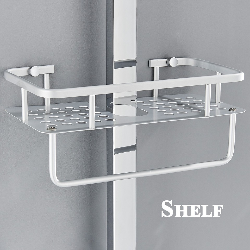 Chrome Shower System Exposed Shower Fixture LED Temu Display Rain Head ...
