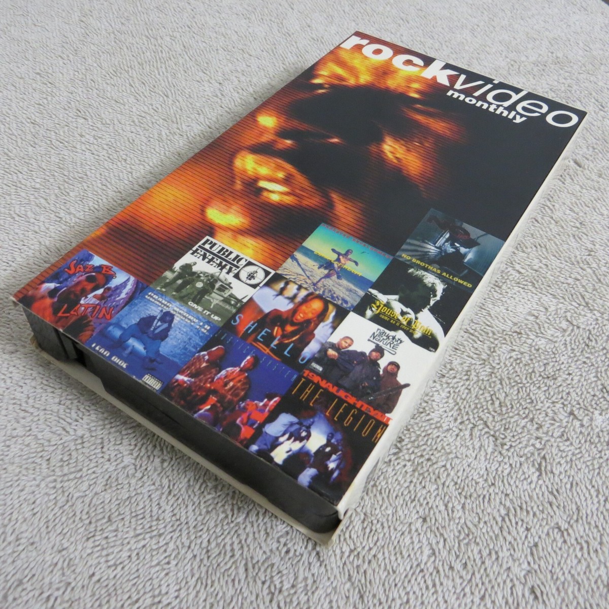 ミュージック Public enemy vhs tape Collectible 1994 Rock Video Monthly RAP VHS Public Enemy