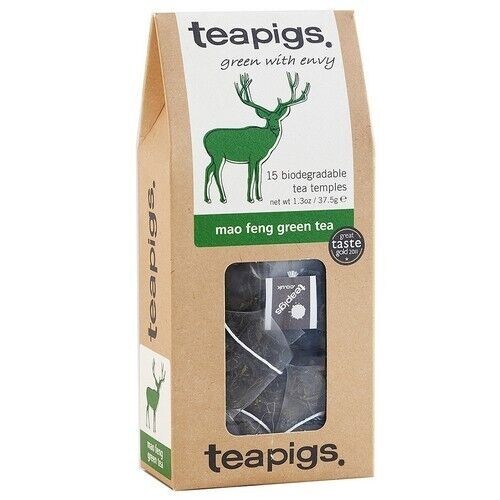Teapigs Mao Feng Green Tea 15 Temples Tea Bags