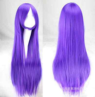100Cm Gerade Lang Glatt Anime Cosplay Voll Wig PerüCke Haar Halloween Karneval