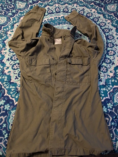 Green Army Style Shirt