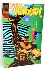 Monolith #1 Fugue & Variations Mort Castle Kelley Jones 1991 Comico Comics F-/F