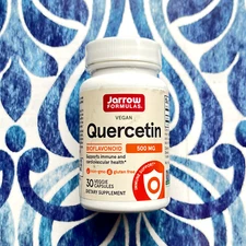 JARROW FORMULAS Quercetin 30 Veggie Capsules Dietary Supplements EXP. 10/2025