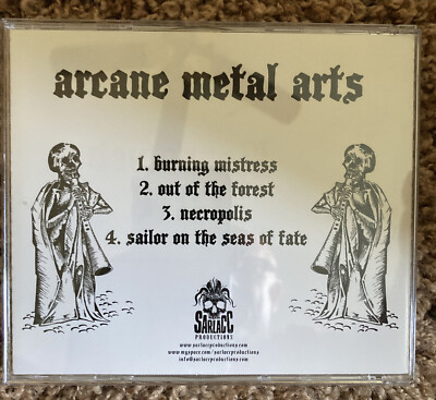 Borrowed Time - Arcane Metal Arts CD - Cult Metal Classic - Rare 