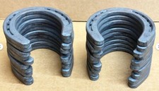 Diamond Farrier 000PlainB Bronco HORSESHOES 10 Pair 20 Shoes